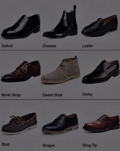 Classic Men's Shoe Styles: Oxfords, Brogues, and More