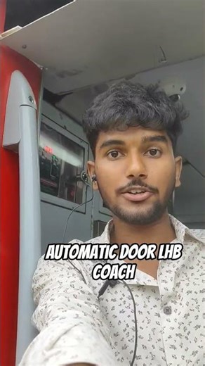 Automatic Door LHB Coach #train #lhbcoaches