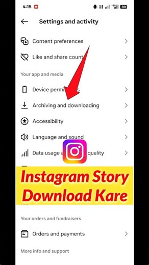 instagram story download kaise karen || How to download Instagram story #shorts