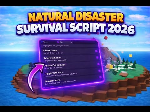 Natural Disaster Survival Script (Saturn Hub) [2026 Roblox]