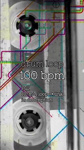 100 BPM Drum Loop – Groove | Hip Hop / Funk / Underground | Practice Jam