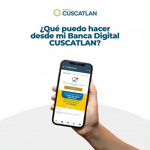 Simplifica tus trámites usando tu Banca Digital CUSCATLAN y realiza todo lo que necesitas desde tu celular. 📲😎 👉 Si aún no la tienes, actívala aquí: https://bancadigital.bancocuscatlan.com/personas/#/administrationGeneral/hiringPerson?utm_source=meta&utm_medium=video-tramites&utm_campaign=bddic22 | Banco Cuscatlan