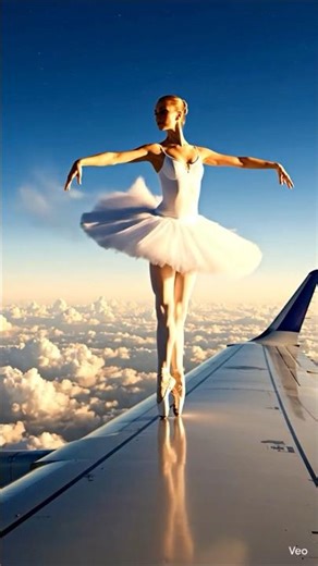 Sky Ballet on Airplane ✈️🩰