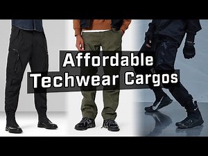 More Affordable Techwear Cargo Pants You Can Buy RIGHT NOW