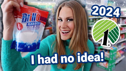 New Dollar Tree cleaners that make it easy!