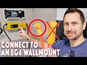 EG4 Powerpro Wallmount & Chargeverter GC Connection How To!