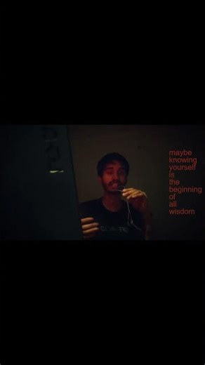 people often know everything except themselves.