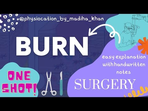 Burn |Surgery-4 | Easy explanation + Notes
