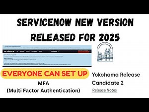 ServiceNow New Version Released | Yokohama Version #yokohama #servicenowversion #varshithaeducation