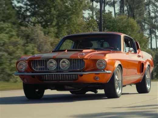 有一种溜背叫Fastback 67'野马
