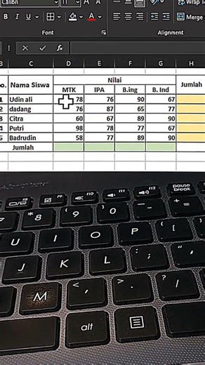 Jangan pakai rumus SUM lagi untuk penjumlahan, ini cara lain !