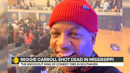 'The knockout king of comedy' Reggie Carroll shot dead in Mississippi Eric Njoka reports | WION