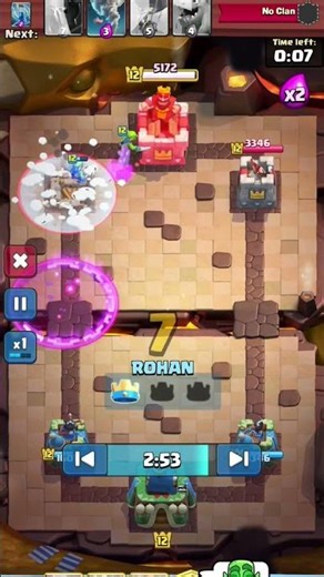 Freeze spell but wrong time #clashroyale