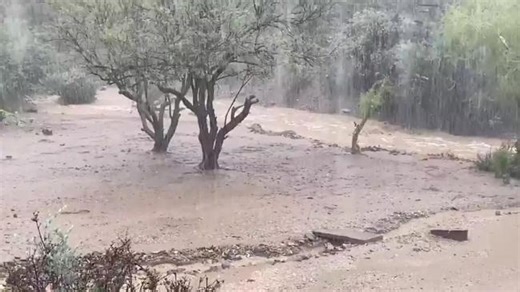 Flash Flooding Strikes Central Arizona as Heavy Storms Roll Through
