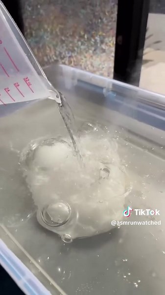 Activating Clear Slime with Dry Ice Tutorial