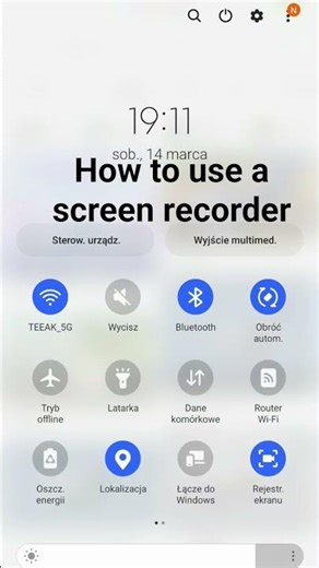 How to use a screen recorder #AirbusA3 #screenrecorder