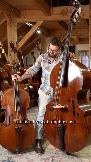 68K views · 1K reactions | In this week's newsletter and YouTube video, we return to Abraham Prescott. Gary talks about the world in the early United States where Prescott lived, worked, innovated and really laid the foundation for American double (and single) bass making. Sign up for the newsletter here if you haven't already: https://uptonbass.com/newsletter-signup/ Full video here: https://youtu.be/w_xpVg8GFYU | Upton Bass String Instrument Co. | Facebook