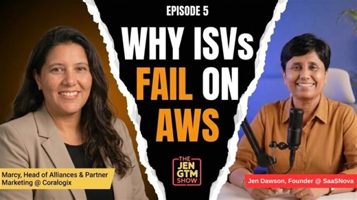 Winning with AWS: Partner-Led GTM Strategies | SaaSNova posted on the topic | LinkedIn