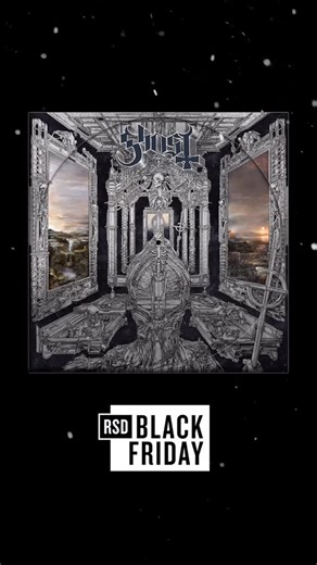 The Band Ghost on Instagram: "[MESSAGE FROM THE CLERGY] We wish to inform you that everyday is a record store day in our opinion. Especially when a limited amount of the exclusive Black Friday RSD Skeletá Picturediscs still haunt some record bins. But they won’t for long, so we encourage the faithful to visit their favorite independent record store this weekend to snag a picture disc before they’re gone forever! @recordstoredayus"