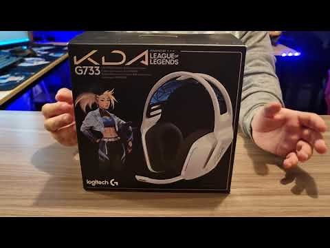 UNBOXING Cascos Logitech G733 Lightspeed Wireless RGB - Review Español