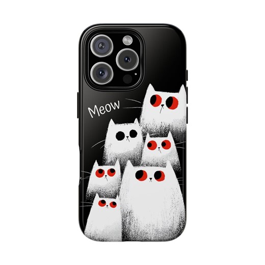 Funny Cats Phone Case, Fun Halloween iPhone Case, iPhone 12, 13, 14, 15, 16, 17 Pro, Samsung Galaxy, Google Pixel, 50 Models, Tough Cases - Etsy