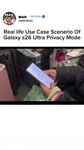 This Will blew Your Mind 🤯 Real life Use Case Scenerio Of Galaxy s26 Ultra smartphone Privacy Mode