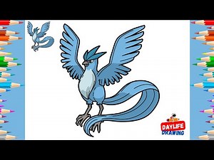 How to Draw Articuno | Pokemon Drawing Tutorial