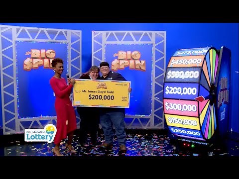 James Todd Wins $200,000 Playing the BIG SPIN