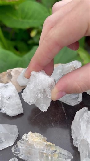 Mini Clear Quartz Crystal Clusters, Points and Pieces - Choose Ounces or Lbs Wholesale Bulk Lots ('A' Grade Natural Clear Quartz Clusters) - Etsy