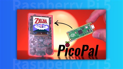 树莓派Pico驱动的Game Boy Color太棒了！