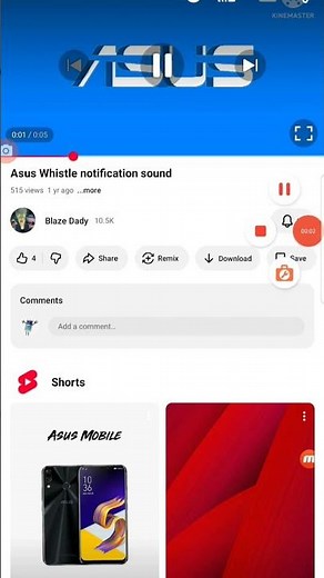 whistle notification sound samsung and asus