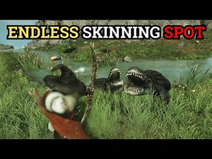 Simple Skinning Goldfarm Location for Thick Hide (With Minimap) - New World: Aeternum 2025