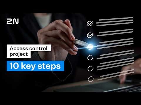 10 steps when designing a door entry and access control project