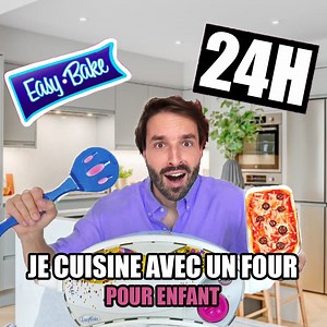 24h à cuisiner avec un four pour enfant... incroyable ! 🍰😱 | Carl Is Cooking