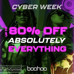 6.2K views · 15 reactions | 螺 Cyber week has landed 螺 SHOP OUR BIGGEST CYBER WEEK - https://boohoo.app.link/igxFi0QJRbb | boohoo.com | Facebook