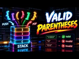 Valid Parentheses in Java | LeetCode #20 | Stack Explained | DSA