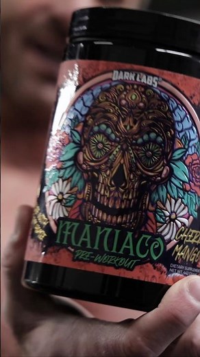 Dark Labs Maniaco Pre-Workout: INSANE Energy & Pump!