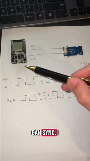 How I2C ACTUALLY works! #arduino #I2C #esp32