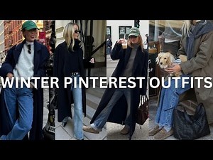 RECREATING WINTER PINTEREST OUTFITS 2025 | Casual Outfit Ideas