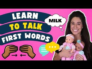 Learn to talk! Baby’s First Words & Sign Language! Baby Sign Language, ASL, Christian Baby Learning!