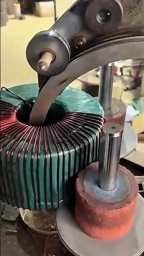 Toroidal Transformer Manufacturing Process | High-Precision Automatic Winding Machine!