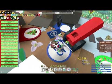 Bee Swarm Simulator - Finishing Stick Bug's Stick Nymphs Hats