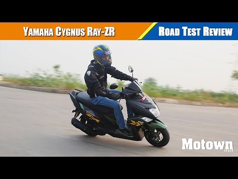 Yamaha Cygnus Ray-ZR | Road Test Review | Motown India