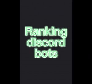 Ranking #discord #bots | discord