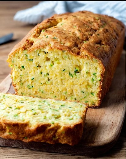 Cheesy Zucchini Bread – Savory & Moist Quick Loaf Ingredients 2 cups (250 g) all-purpose flour 1 ½ teaspoons baking powder ½ teaspoon baking soda ...... Full Recipe in Coʍmеոτ 💬 | Sandra Recipes