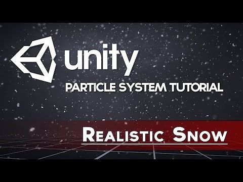 Unity VFX - Realistic Snow (Particle System Tutorial)