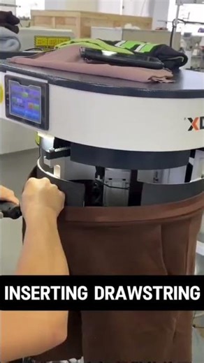 How Shorts Get Their Strings! Amazing Automatic Machine 😲