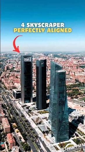 Why Spain Built 4 Skyscrapers in One Line 😳