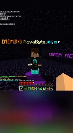 OMG Admin in bedwars gave me swords #minecraft #memes #shorts