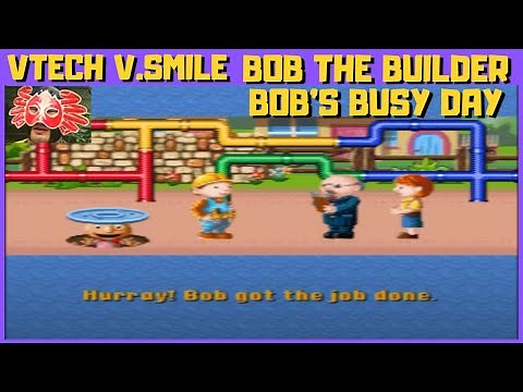 Bob the Builder: Bob's Busy Day (VTech V.Smile) Learning Adventure and Learning Zone 🦀